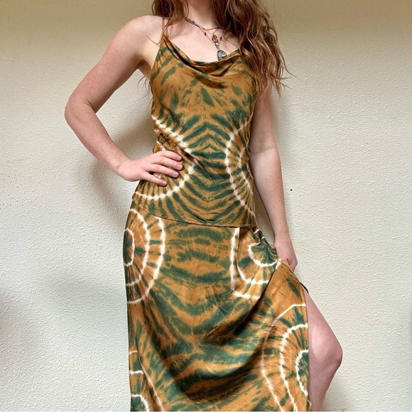 YBF felicity skirt and emmet tank in golden harvest spin wash - Picture 4 of 8